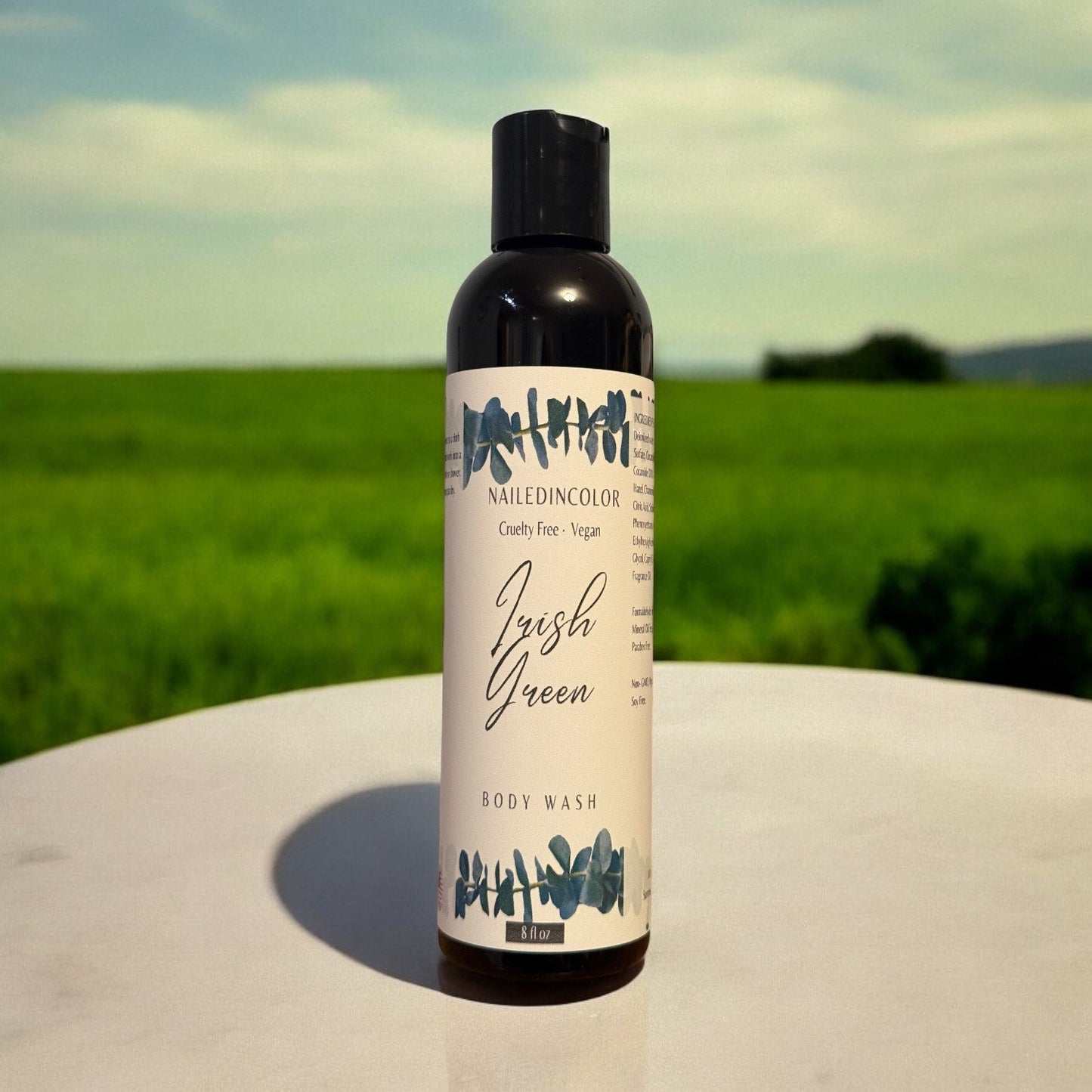 Irish Green by NailedInColor-Men's Body Wash Skin Care Shower Fresh Cleanser Grooming Toiletry