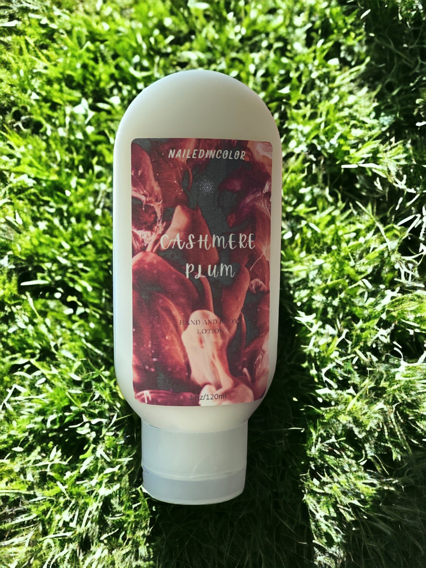 Cashmere Plum Goats' Milk Hand & Body Lotion by NailedInColor Women's Scented Skin Care Moisturizer