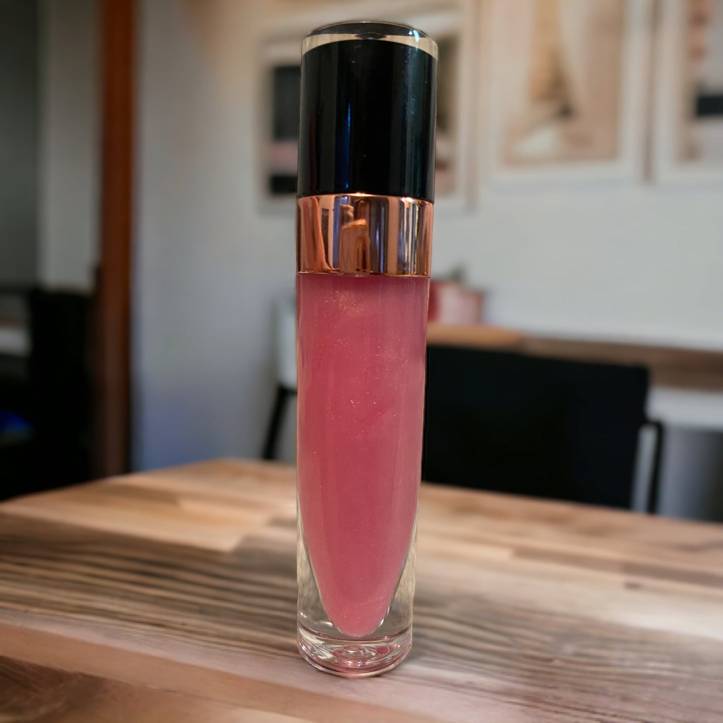 Cotton Candy Lip Gloss by NailedInColor Lip Flavor Scented Moisturizer Shine Lipstick Enhancer Topcoat