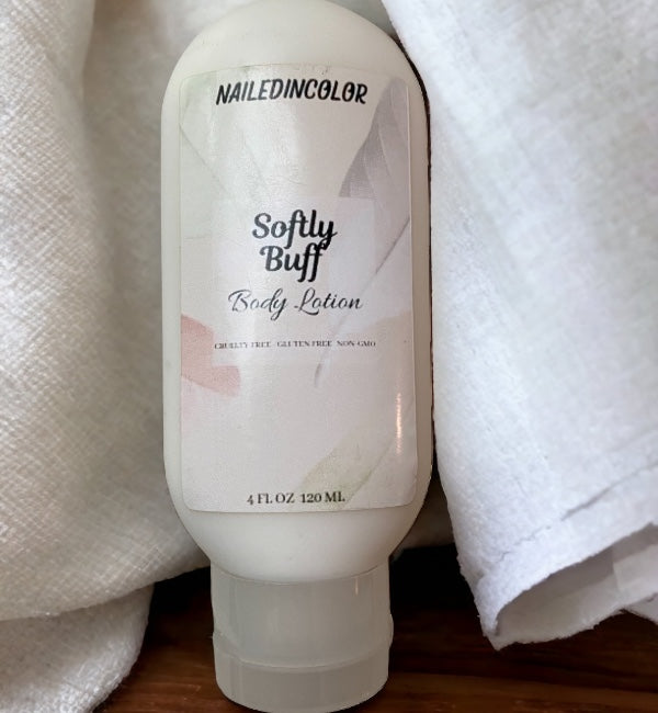 Softly Buff Unscented Hand & Body Lotion with Goats' Milk by NailedInColor Women's Skin Care Moisturizer