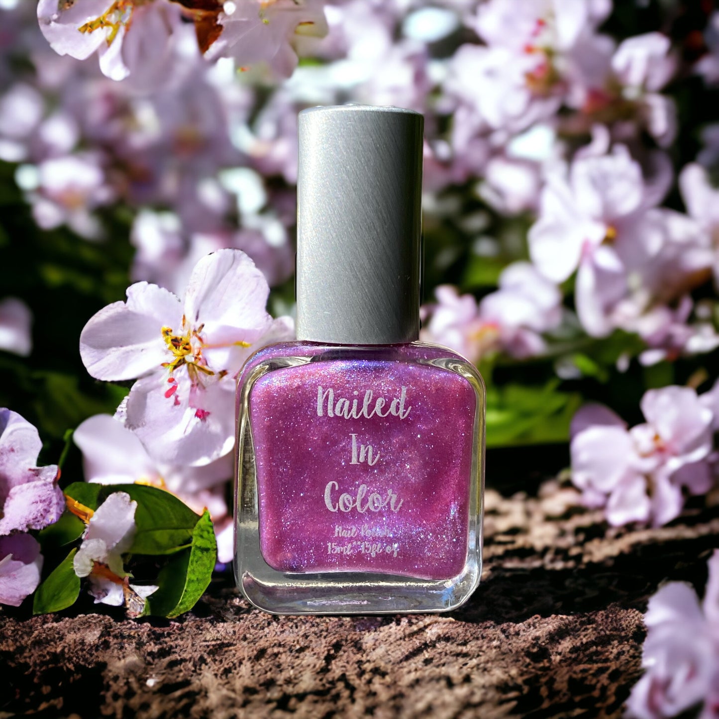 Bridal Blush- Shimmery Pearlescent Chameleon Nail Color Ladie's Teens Nail Polish Color Shift by NailedInColor