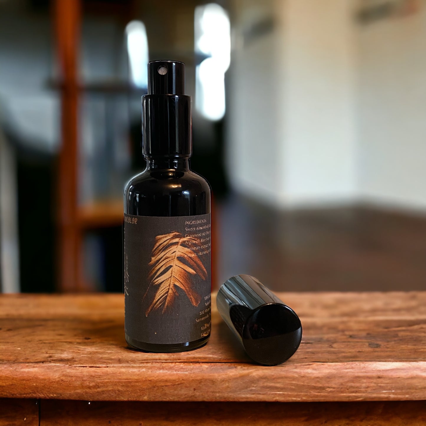 Warm Leather N Spice Beard Oil for Men by NailedInColor Skin Health Itch Relief Beard Management Grooming