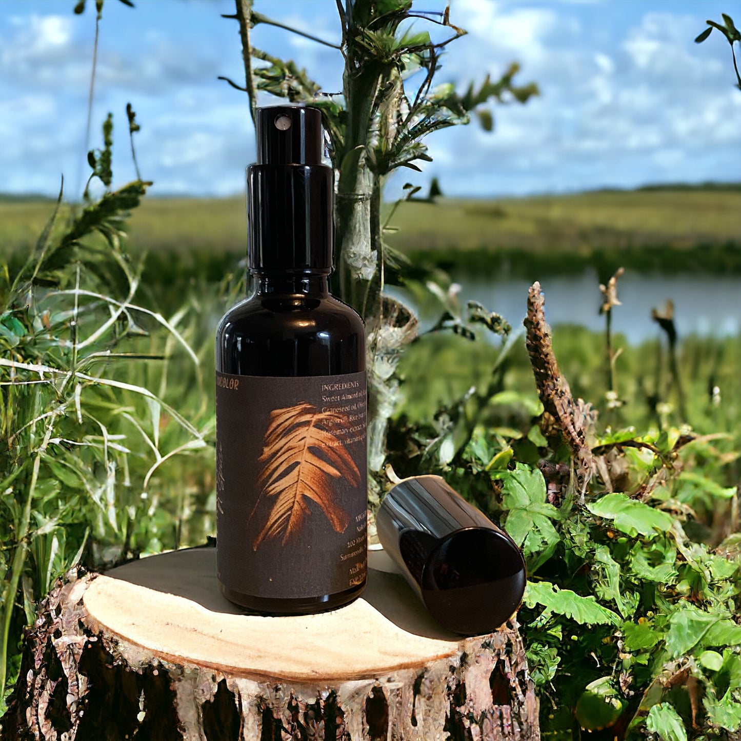 Warm Leather N Spice Beard Oil for Men by NailedInColor Skin Health Itch Relief Beard Management Grooming