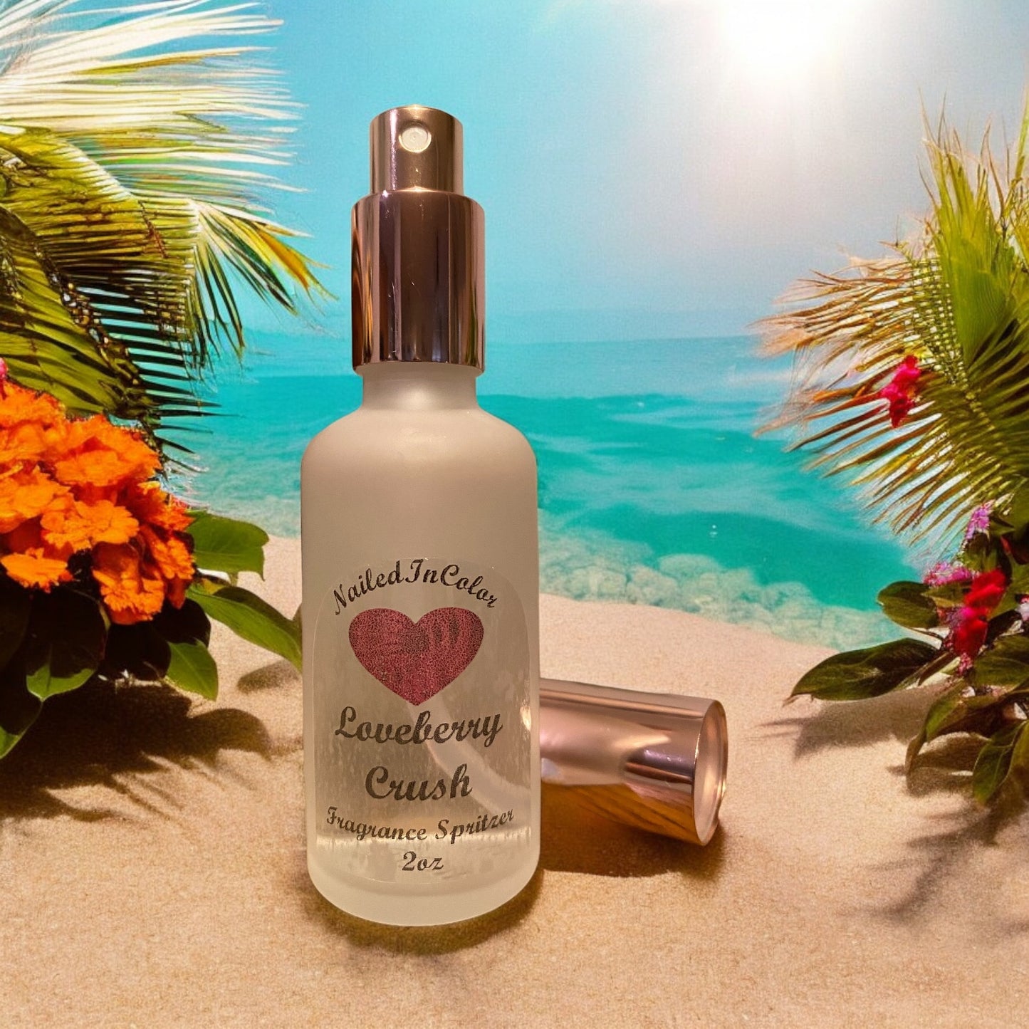 Loveberry Crush Fragrance Oil Body Mist Women's Teens Scented Body Spray by NailedInColor