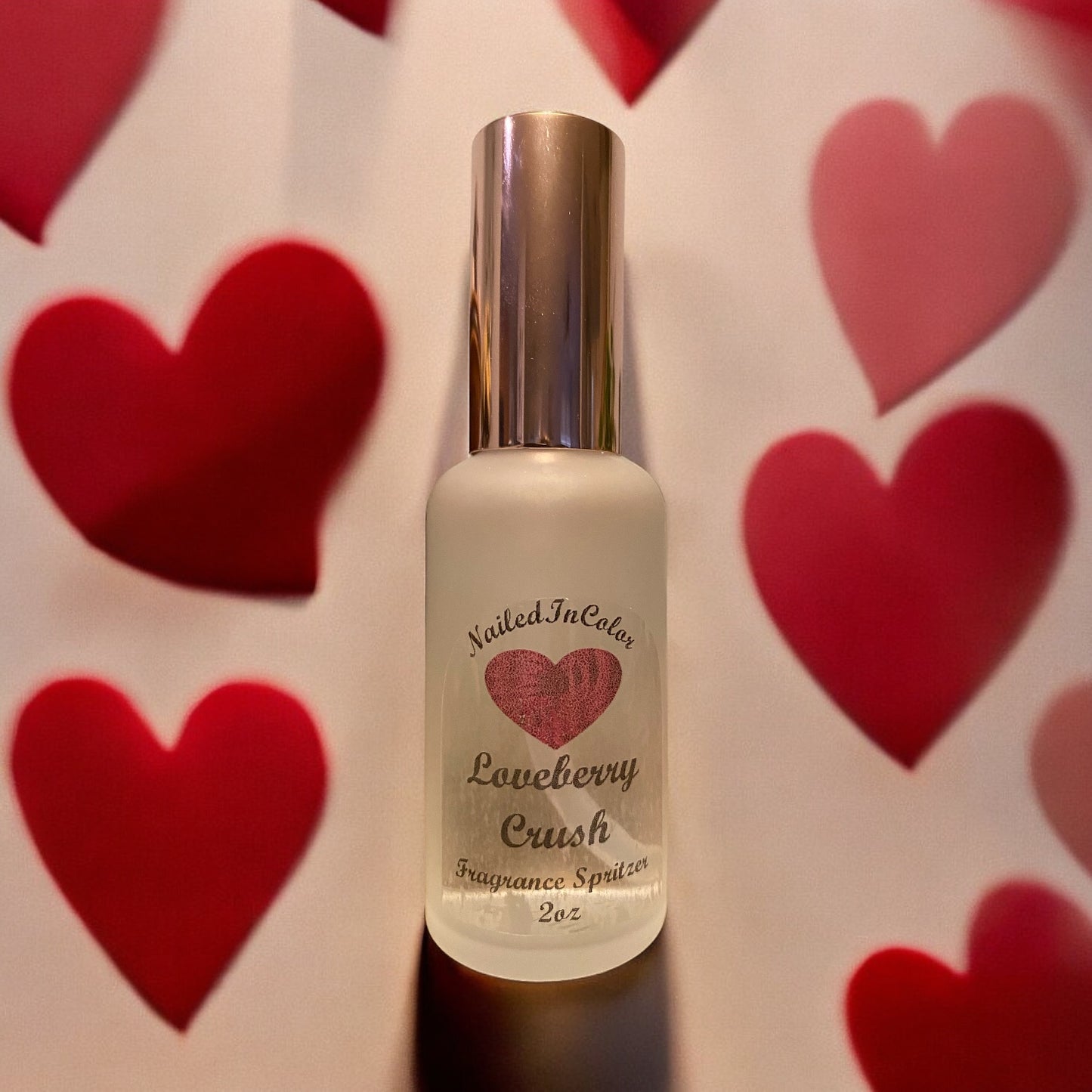 Loveberry Crush Fragrance Oil Body Mist Women's Teens Scented Body Spray by NailedInColor