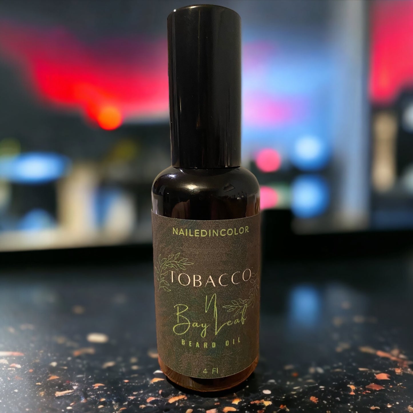 Tobacco N Bay Leaf Scented Beard Oil for Men by NailedInColor Skin Healthy Beard Smoothing Moisturizing Toiletry