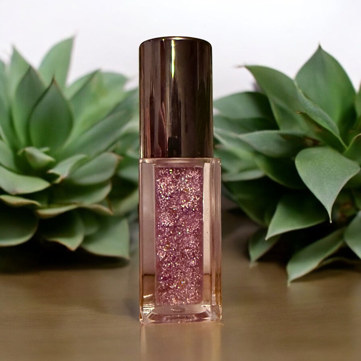 Snow Cone by NailedInColor Lip Gloss Holographic Sparkle Cosmetic Women Teens Sheer