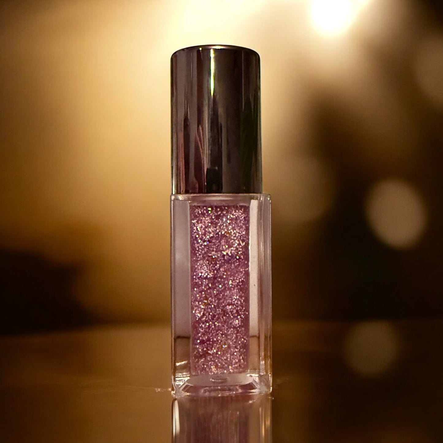 Snow Cone by NailedInColor Lip Gloss Holographic Sparkle Cosmetic Women Teens Sheer