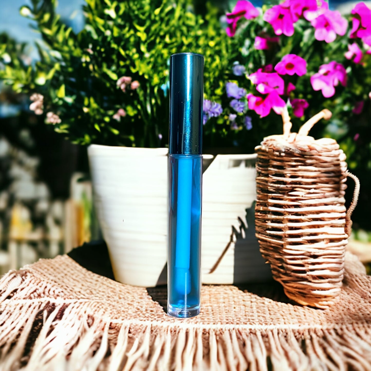 Coconut Lip Jelly by NailedInColor Women's Jelly Lip Gloss Sheer Lip Tint Topcoat Moisturizer
