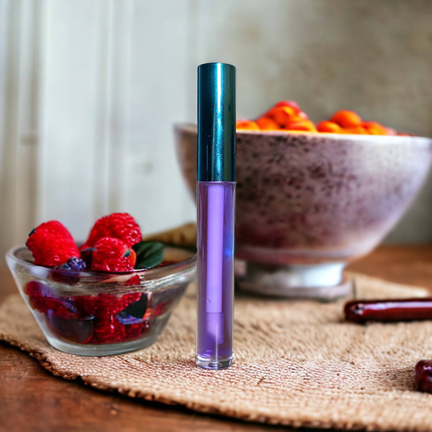 Mixed Berries by NailedInColor Jelly Lip Gloss Women's Lip Tint-Sheer Topcoat Lipstick Enhancer