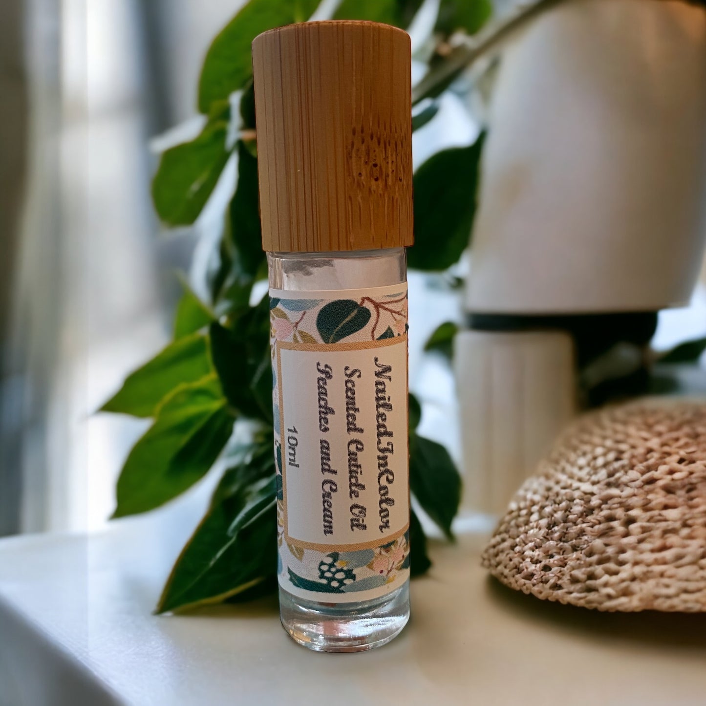 Peaches N Cream Cuticle Oil by NailedInColor Nail Health Cuticle Conditioning Scented Manicure