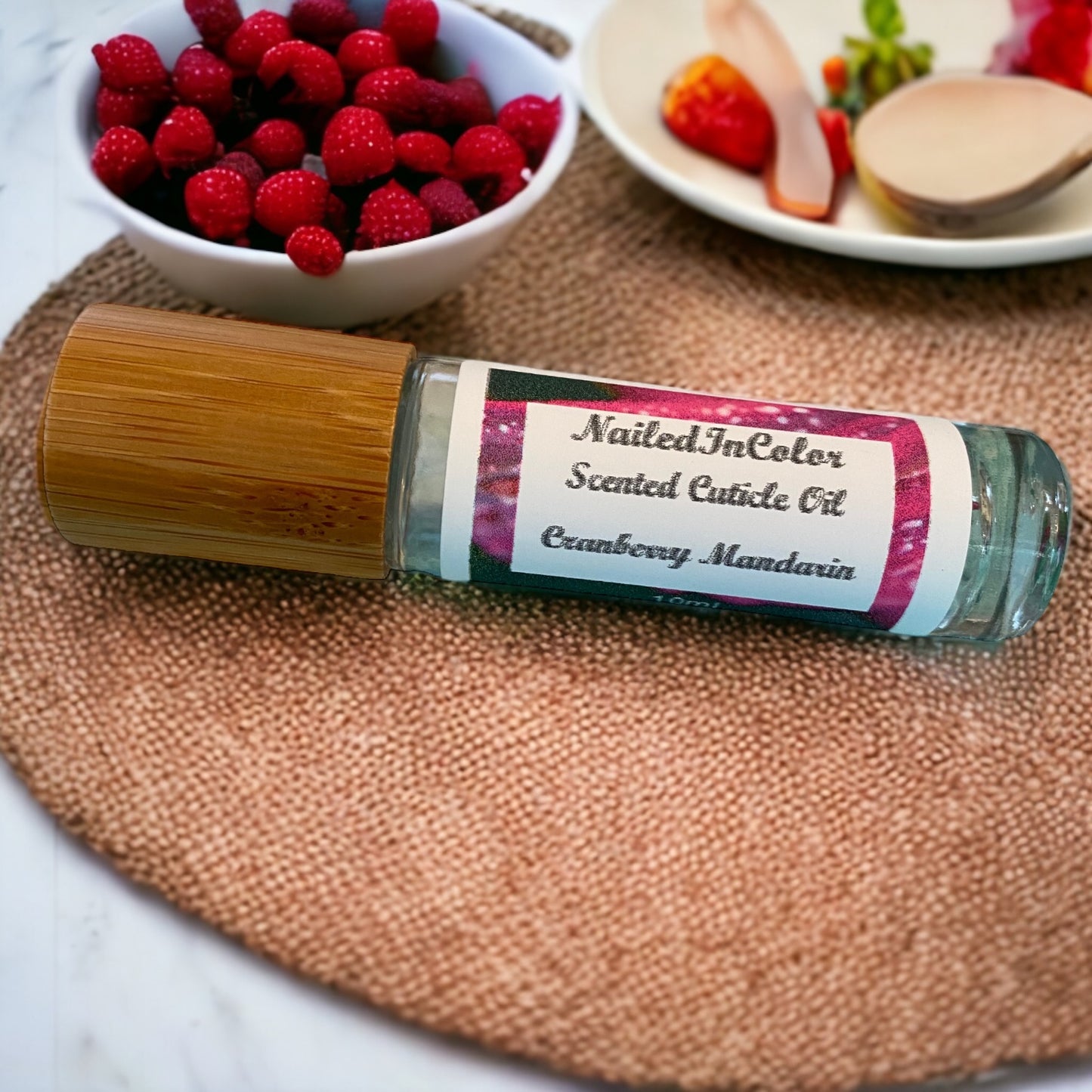 Cranberry Mandarin by NailedInColor Scented Cuticle Oil Cosmetic Women's Nail Care Nail Treatment Moisturizer Vitamins