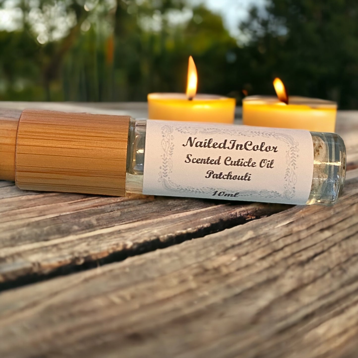 Patchouli Scented Cuticle Oil Women's Cosmetics Nail Saver Moisturizer Nail Health Nail Treatment 10ml by NailedInColor