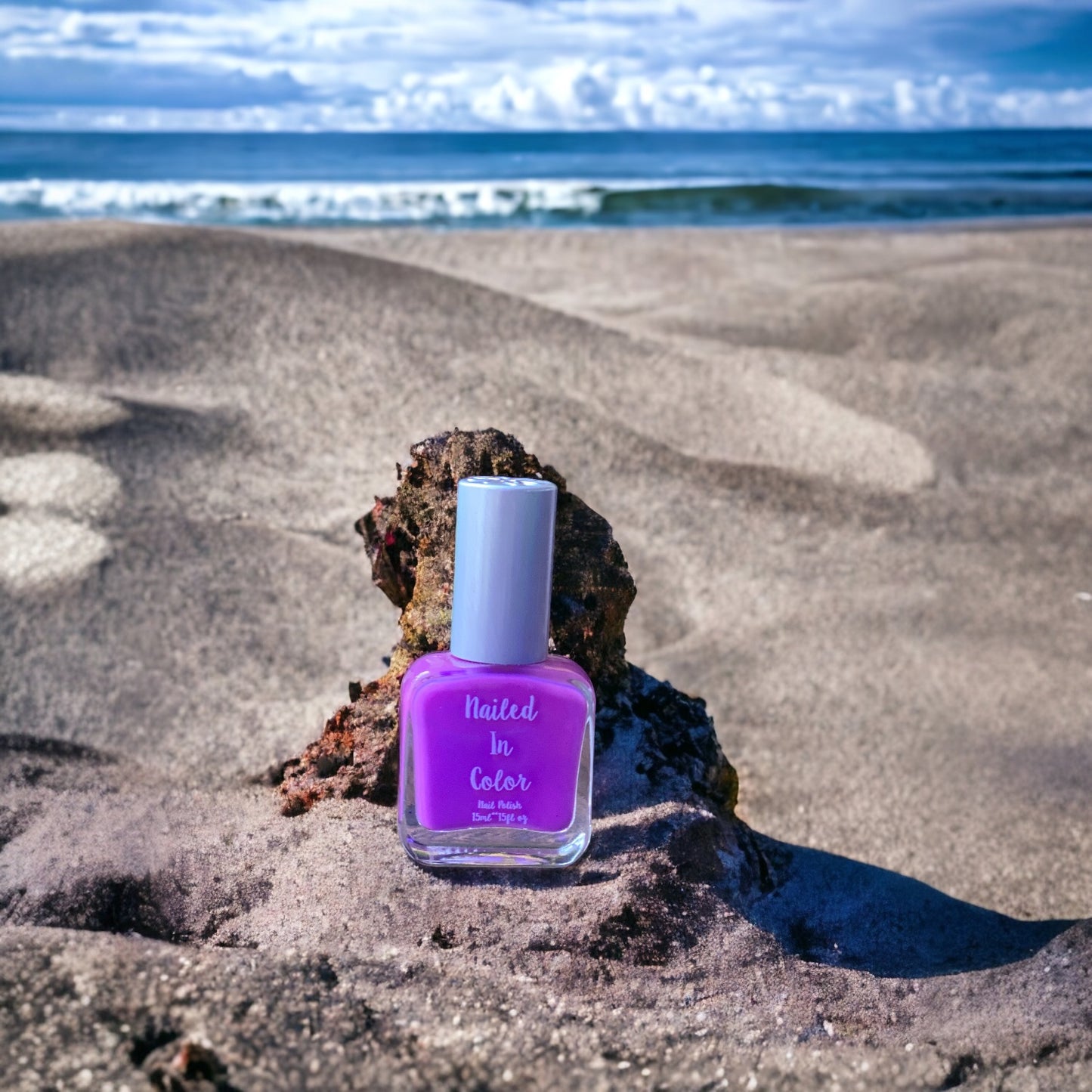 Morning Fascination-Photochromic Nail Polish Womens Teens Color Changing Sunlight Color Shift Pink Purple by NailedInColor