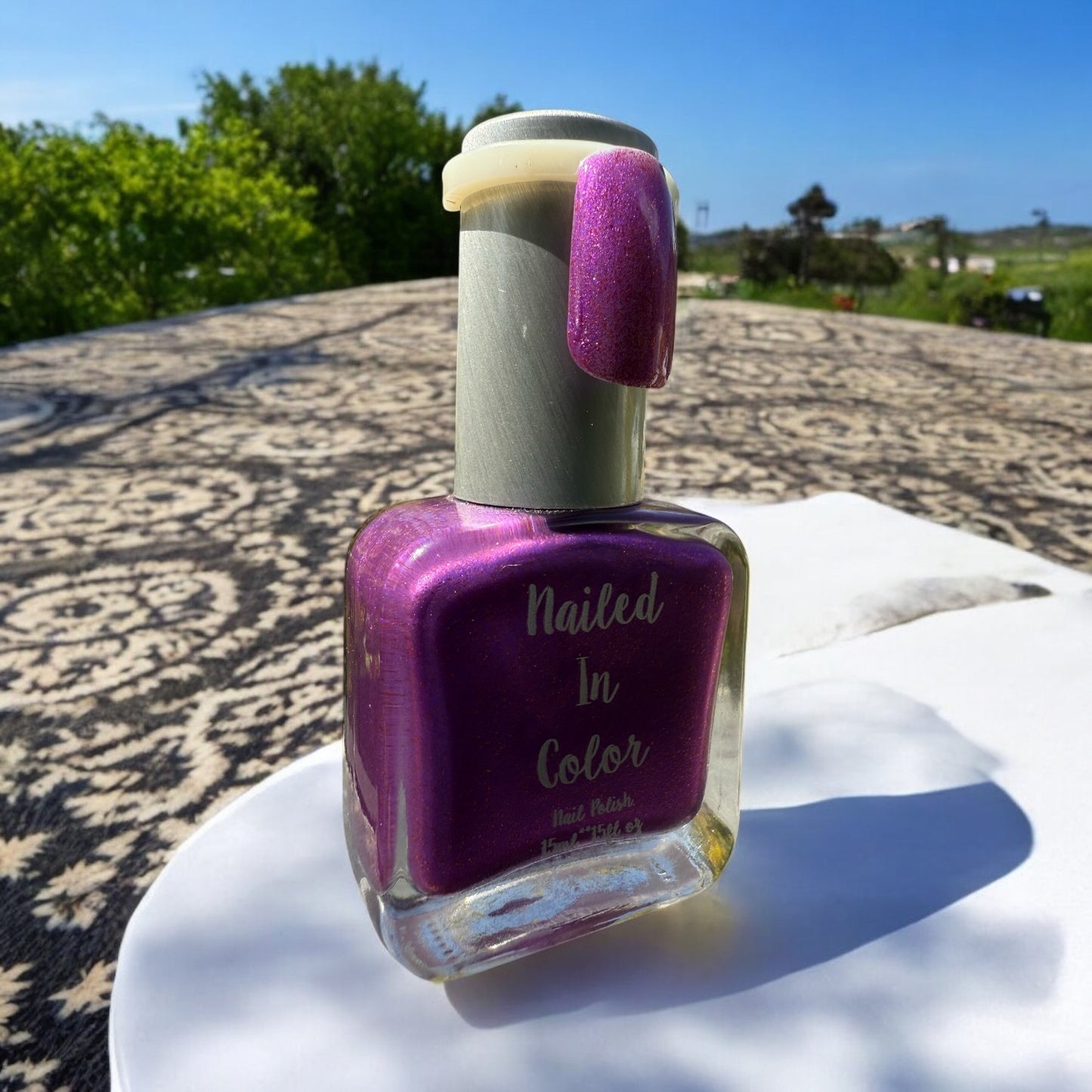 Sugar Plum- Nail Color Women's Beauty Nail Polish Cosmetic Teens by NailedInColor