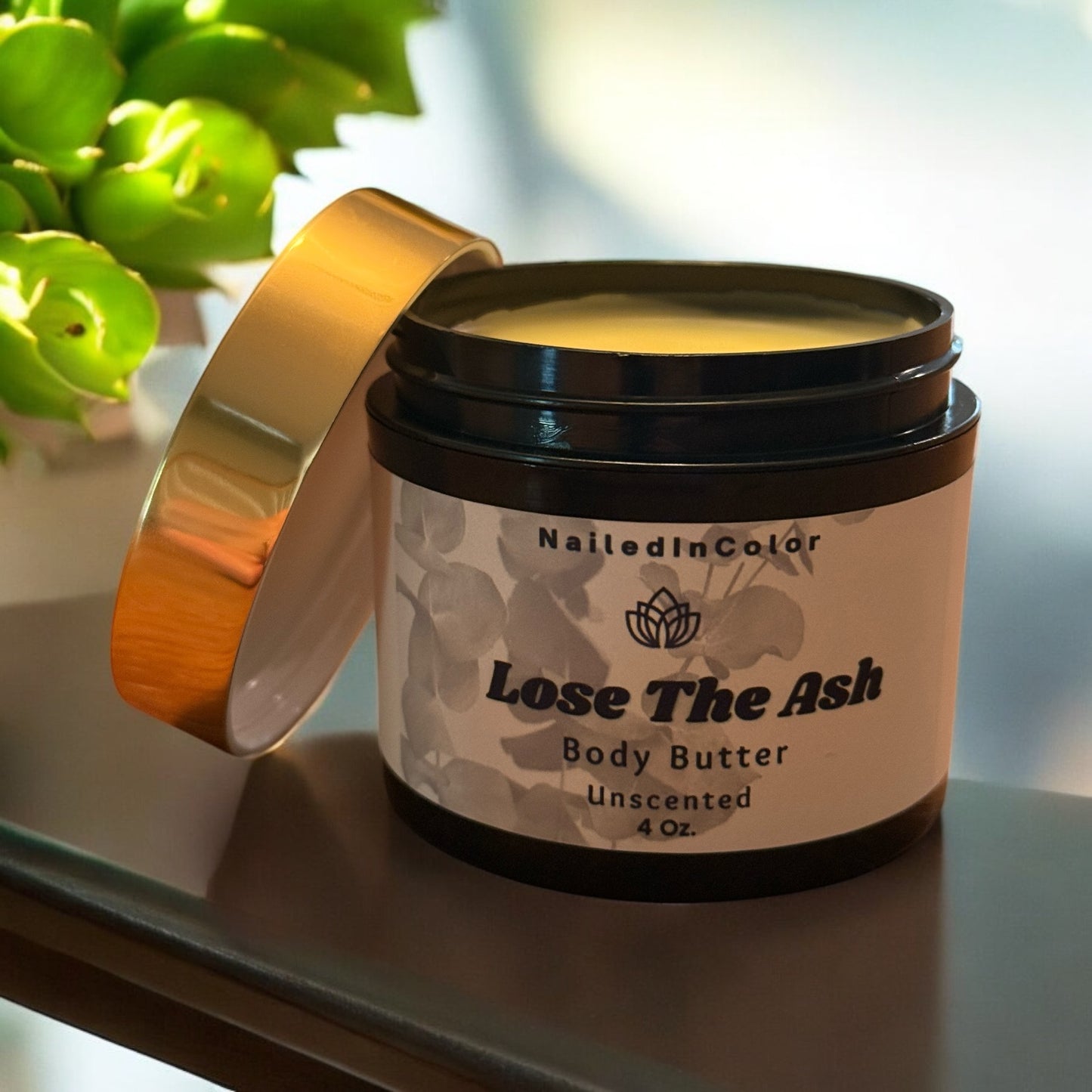 Lose The Ash Body Butter Unscented Moisturizing Severe Dry Skin Relief Women Teens by NailedInColor