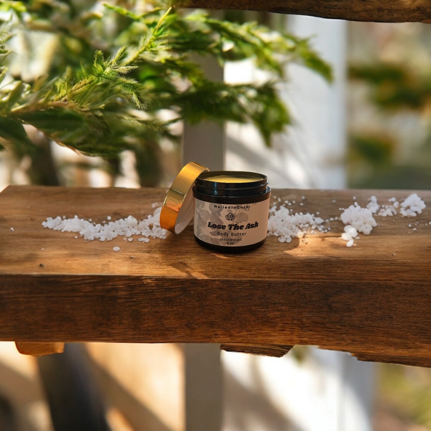 Lose The Ash Body Butter Unscented Moisturizing Severe Dry Skin Relief Women Teens by NailedInColor