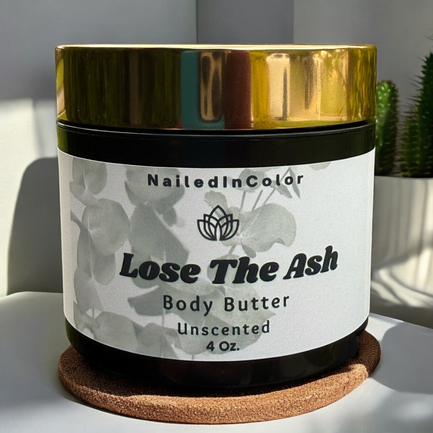 Lose The Ash Body Butter Unscented Moisturizing Severe Dry Skin Relief Women Teens by NailedInColor
