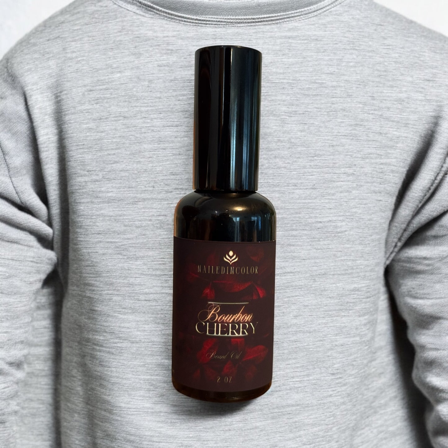 Bourbon Cherry Beard Oil Scented Men's Grooming Moisturizing Skin Care Men's Toiletries by NailedInColor