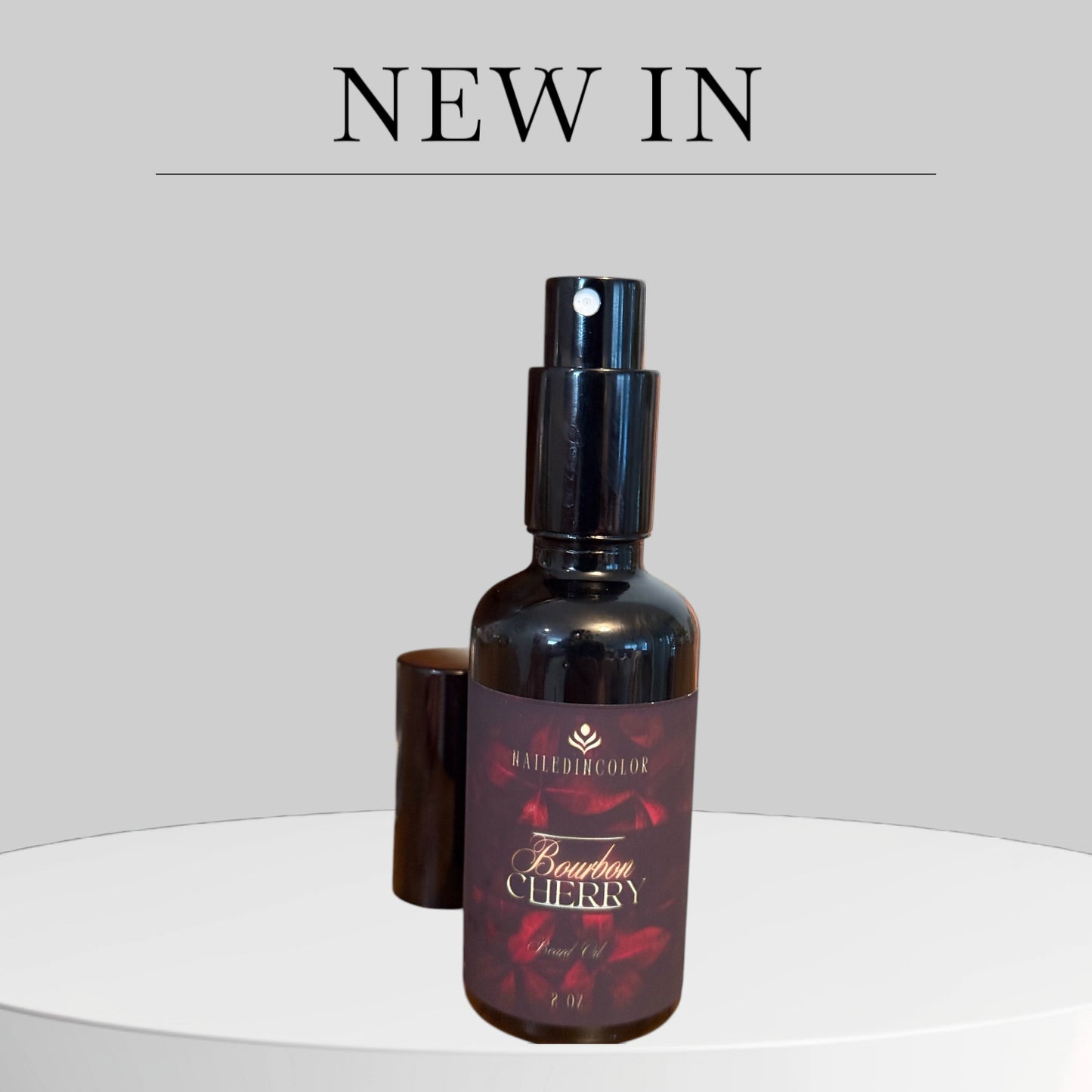 Bourbon Cherry Beard Oil Scented Men's Grooming Moisturizing Skin Care Men's Toiletries by NailedInColor