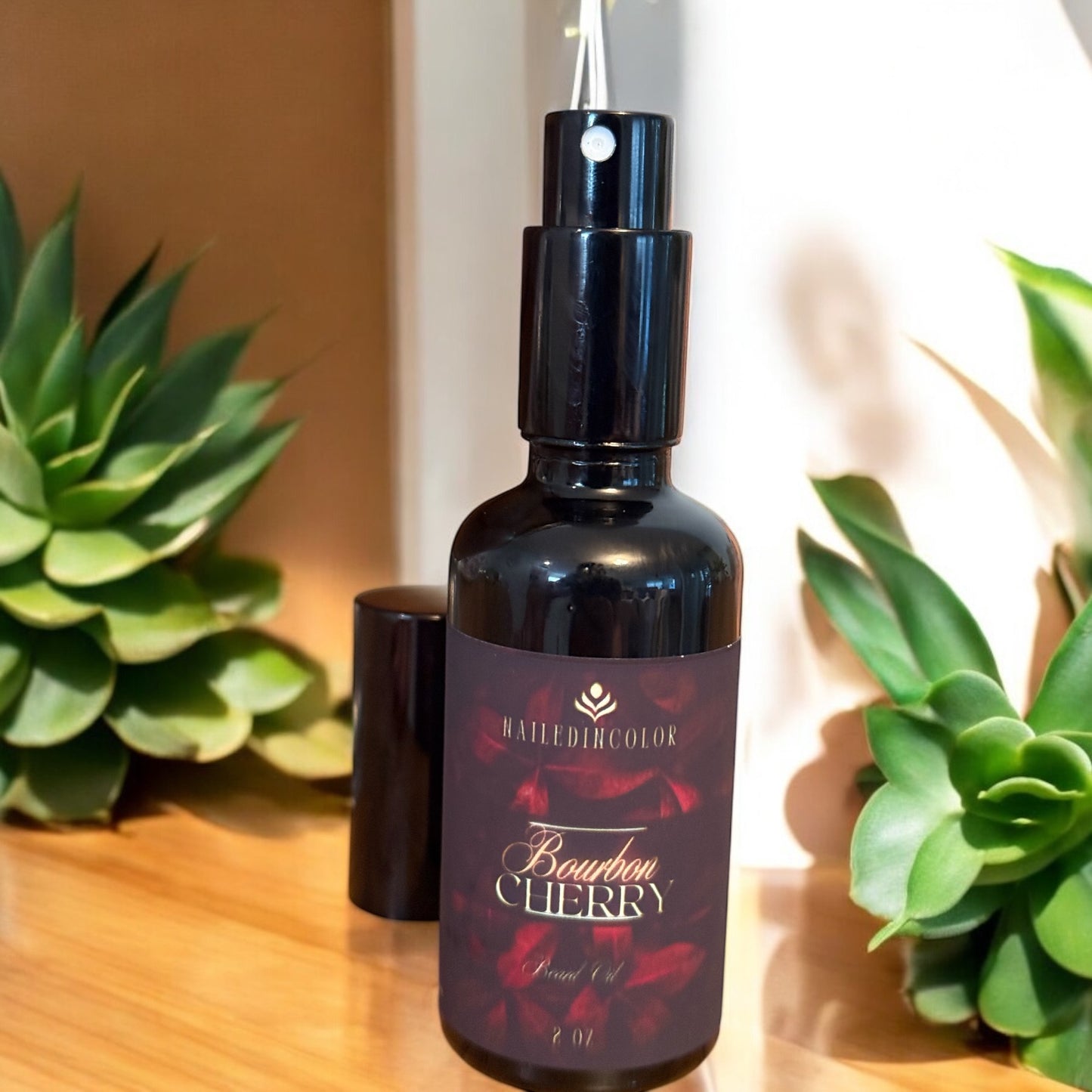 Bourbon Cherry Beard Oil Scented Men's Grooming Moisturizing Skin Care Men's Toiletries by NailedInColor