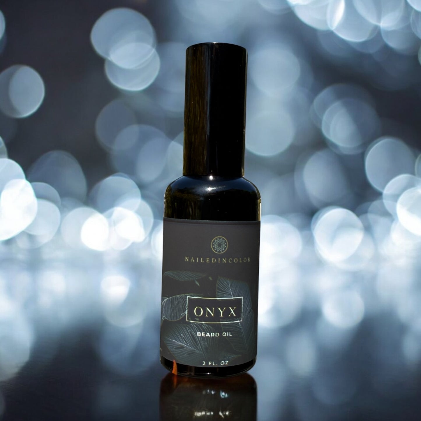 Onyx Beard Oil-Men's Grooming Experience Scented for Today's Man Moisturizing Skin Protection Toiletry by NailedInColor