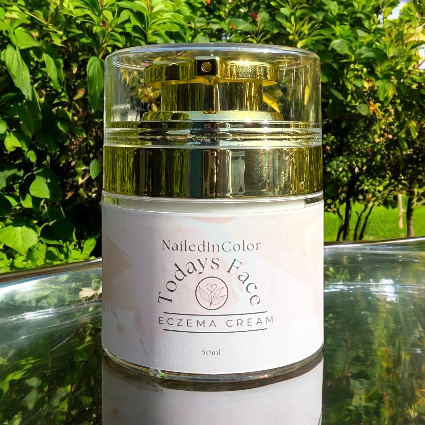 Todays Face by NailedInColor- An all Natural Ultra Hydrating Cream Skin Care for the Sensitive Woman-Teen Ladies Eczema