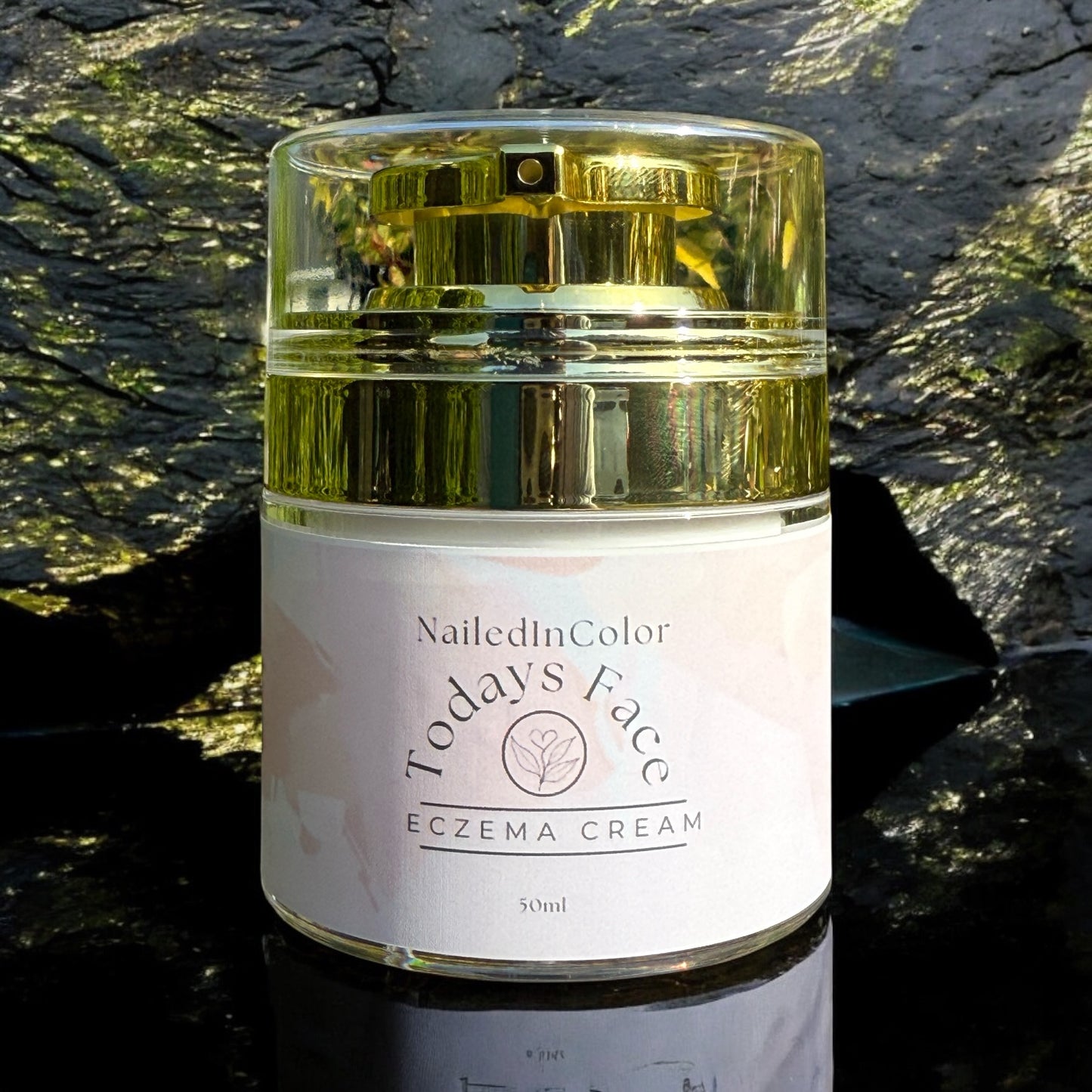 Todays Face by NailedInColor- An all Natural Ultra Hydrating Cream Skin Care for the Sensitive Woman-Teen Ladies Eczema