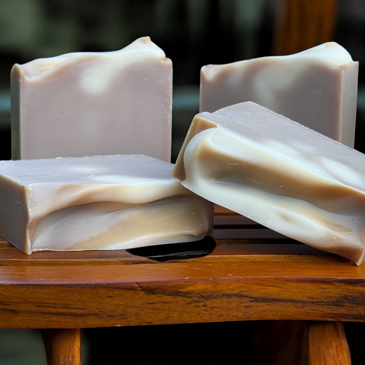 Sandalwood Vanilla Bar Soap for Women Ladies Teens Shower Soap Cleanser Moisturizer by NailedInColor