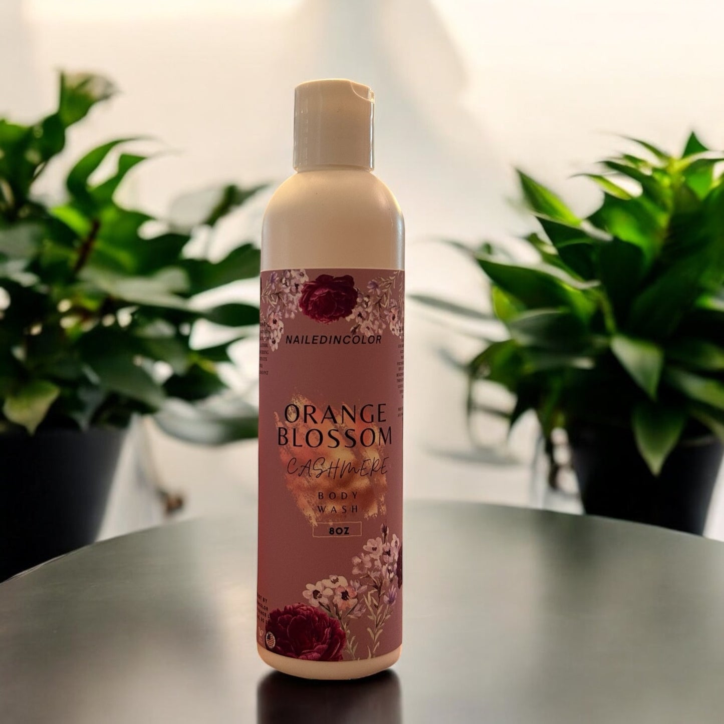 Orange Blossom Cashmere Scented Body Wash for Women Shower Gel Soap Cleanser Moisturizer by NailedInColor
