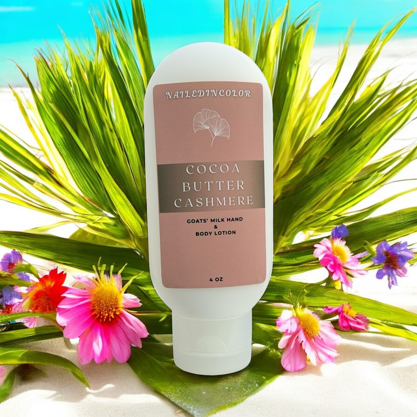 Cocoa Butter Cashmere-Scented Goats' Milk Hand and Body Lotion-Women-Ladies-Teens-Skin Care-Moisturizer by NailedInColor