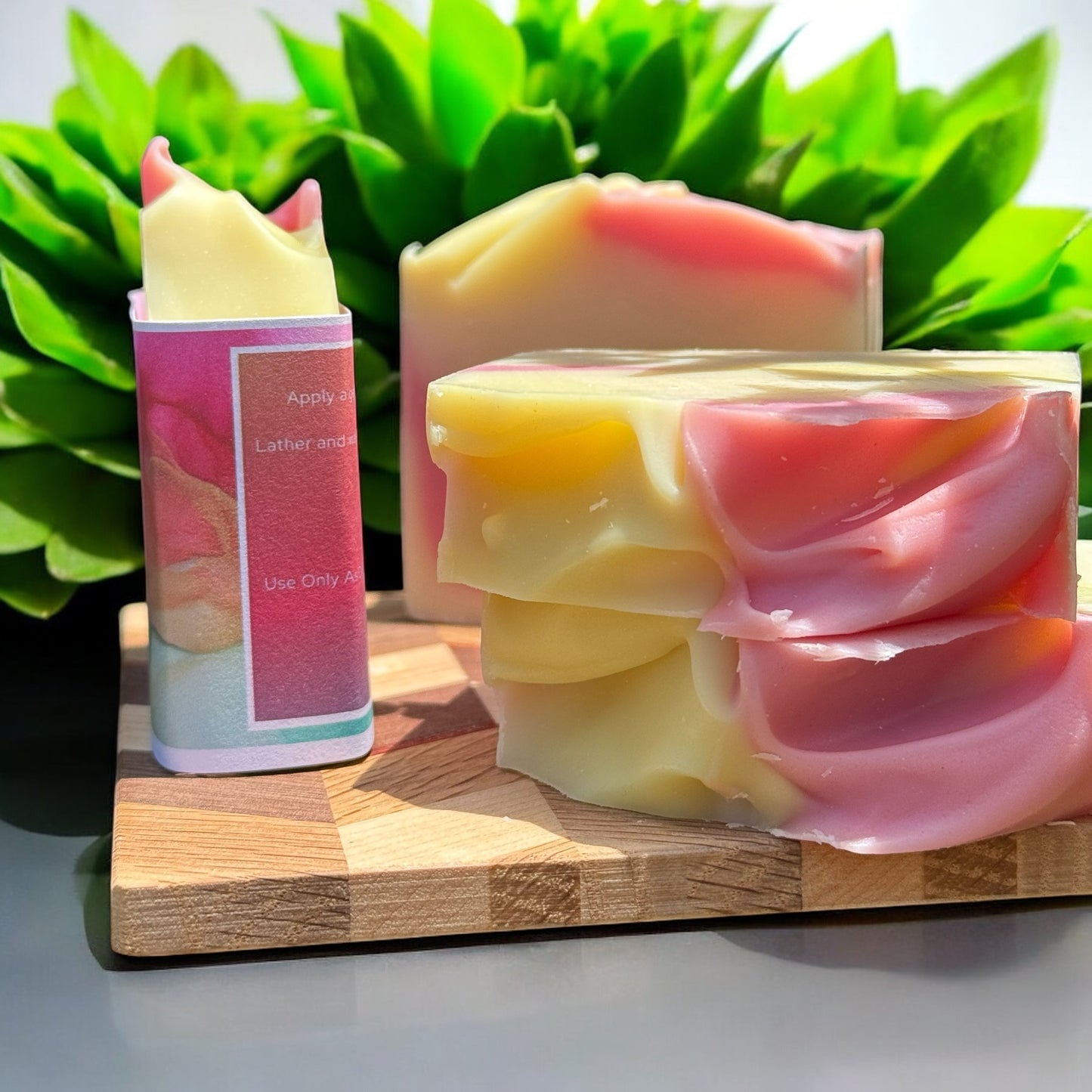 Sweet Plumeria Island Bloom Soap Bar for Women & Teens Moisturizing Floral Skin Cleanser