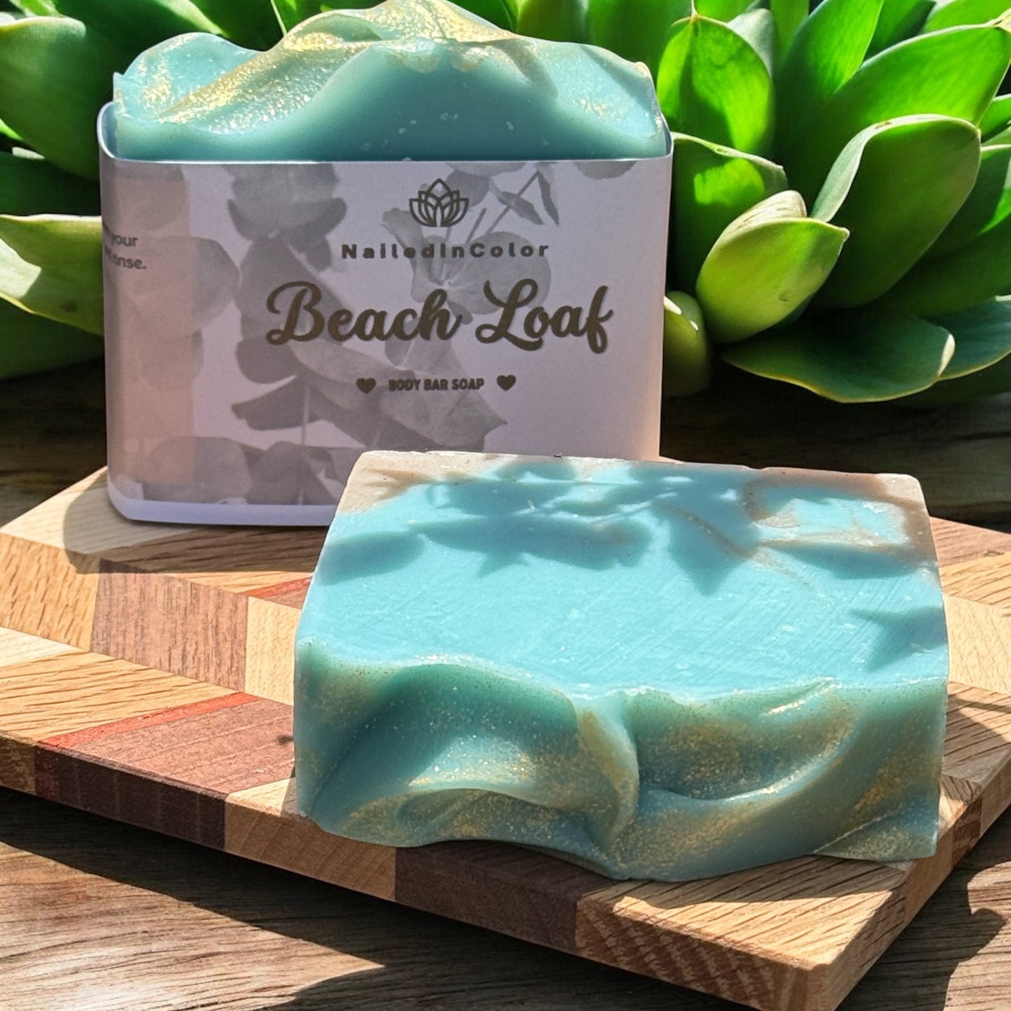 Beach Loaf Scented Bar Soap, Bath Soap, Women, Teens, Men, Fragrance, Clean 4.5 oz Bar
