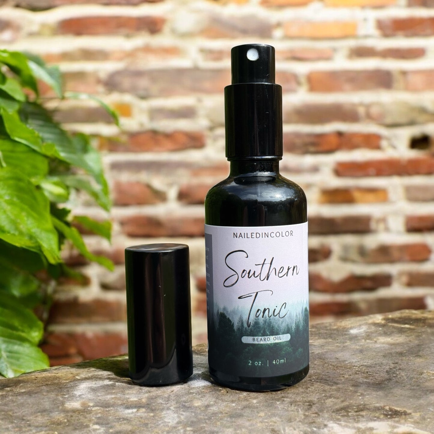 Southern Tonic Beard Oil by NailedInColor, Scented Breard Grooming, Skin Protection, Moisturizer, Toiletry, 2 Fl oz