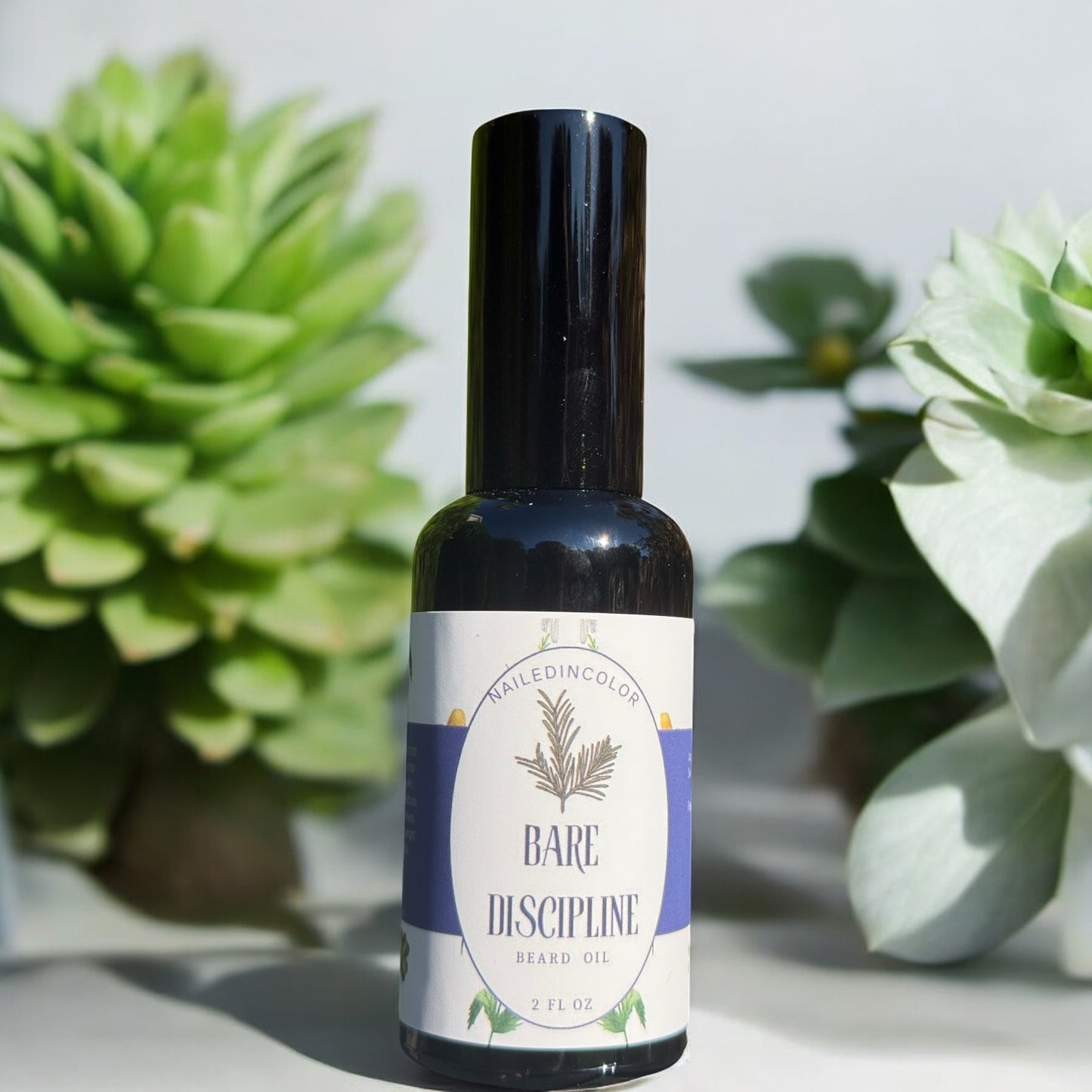 Bare Discipline Beard Oil, Men's Scented Grooming , Moisturizing, Skin Protection, Toiletry, 2 Fl oz