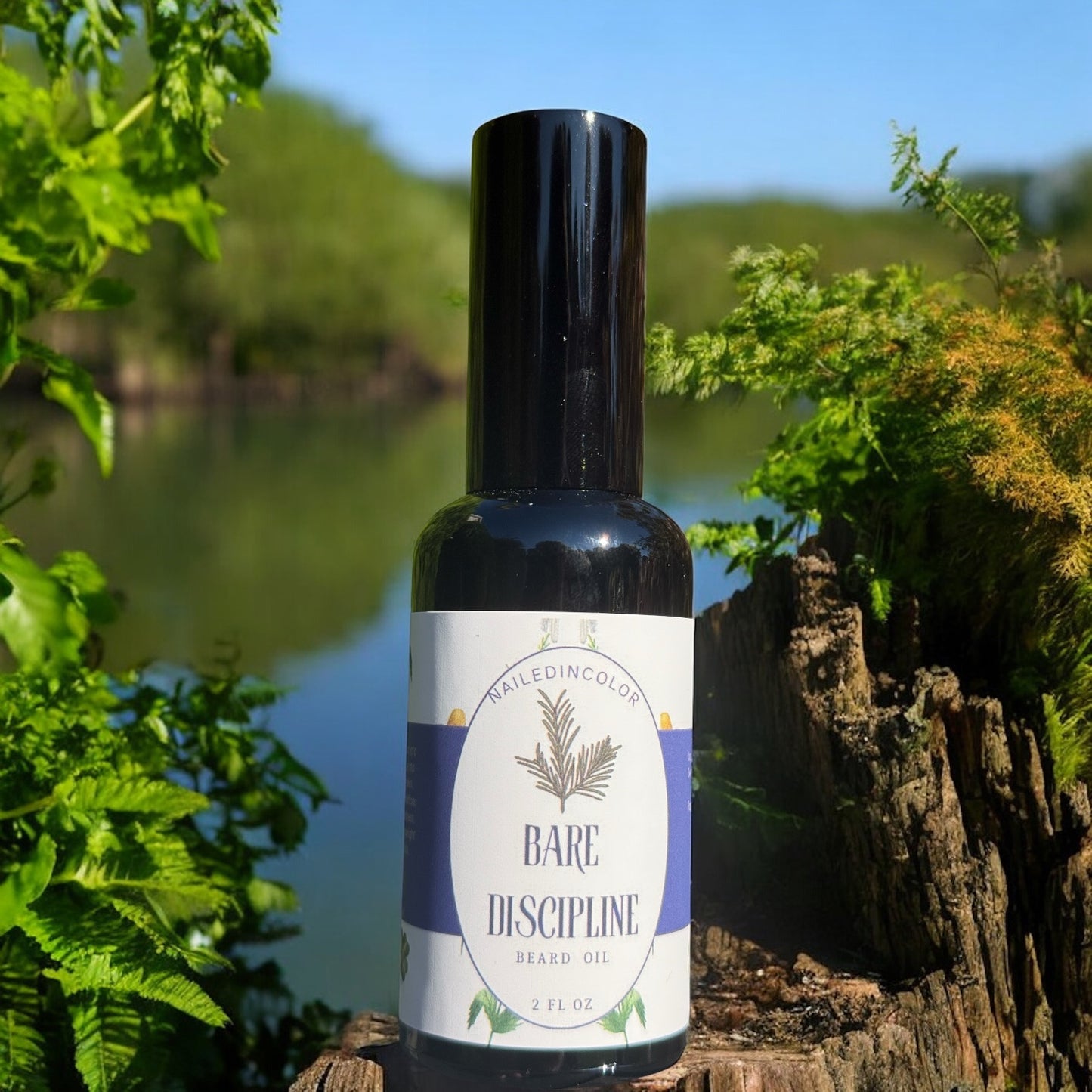 Bare Discipline Beard Oil, Men's Scented Grooming , Moisturizing, Skin Protection, Toiletry, 2 Fl oz