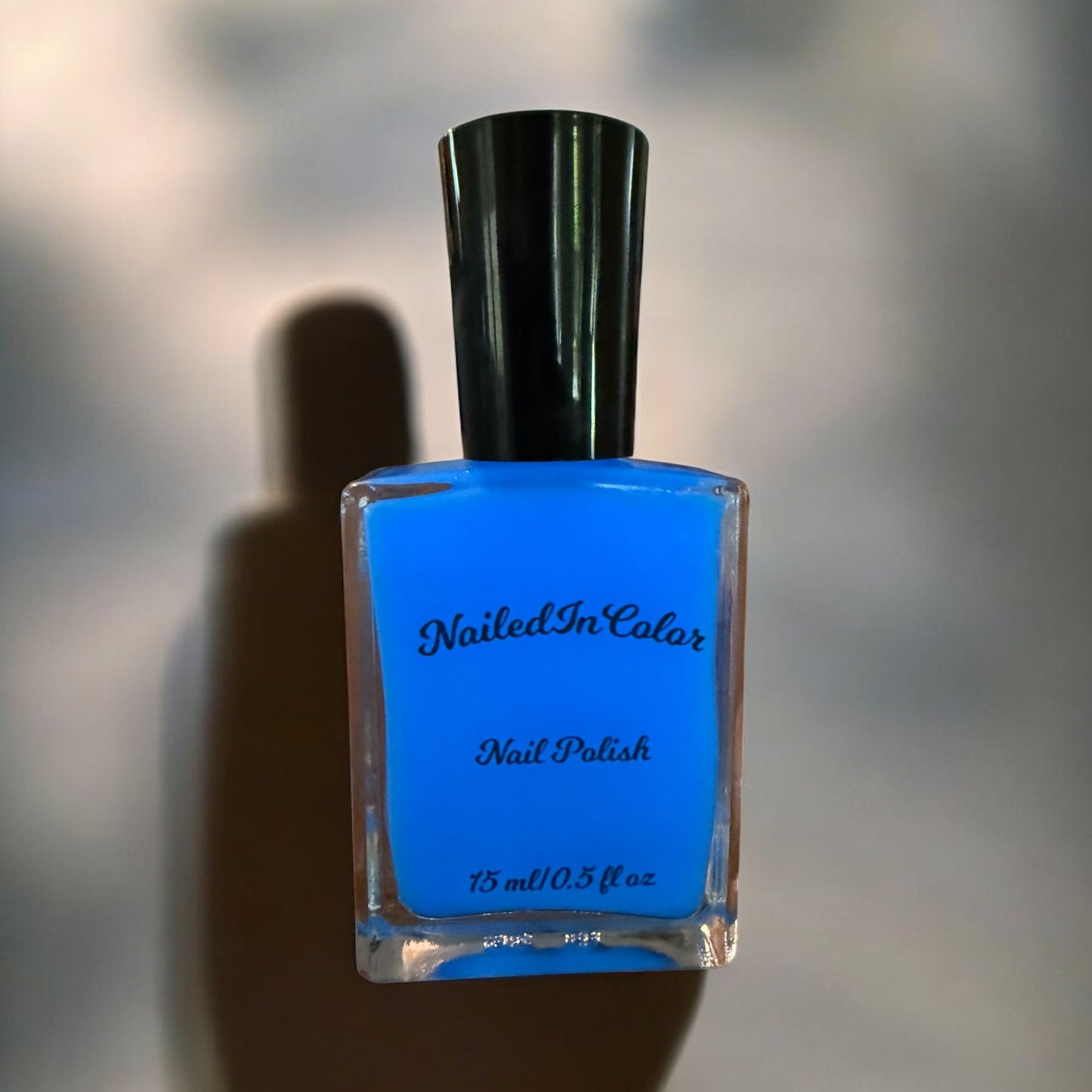 Blue Eclipse Glow in the Dark Nail Polish by NailedInColor