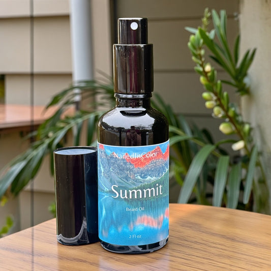 Summit Beard Oil for Men, Scented, Grooming Skin Care, Moisturizer, 2 Fl oz by NailedInColor