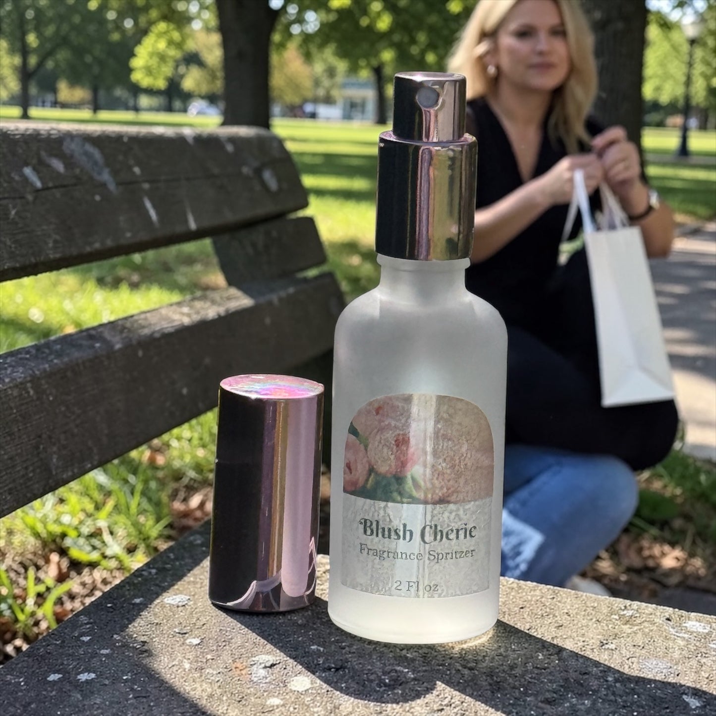 Blush Cherie by NailedInColor, Soft, Floral,Feminine Body Mist. Phthalate Free, 2 Fl oz