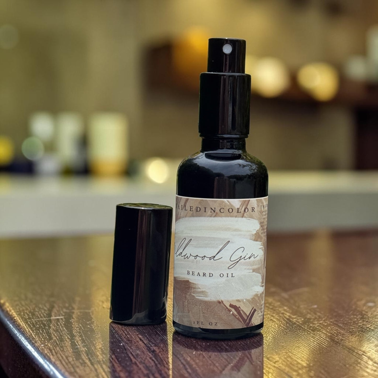 Wildwood Gin – Beard Oil for Men, Gin & Cypress Scent, Conditioning Grooming Oil, 2 Fl oz