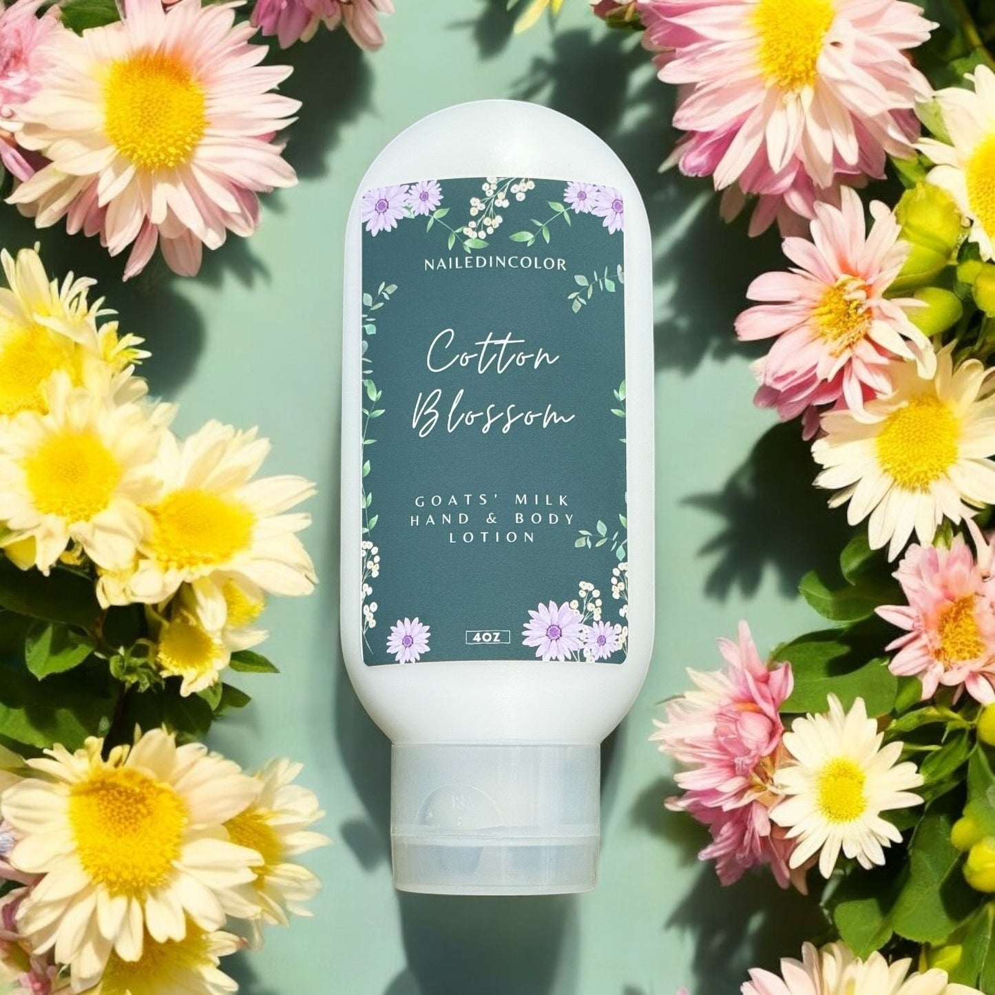 Cotton Blossom Goats' Milk Scented Hand & Body Lotion