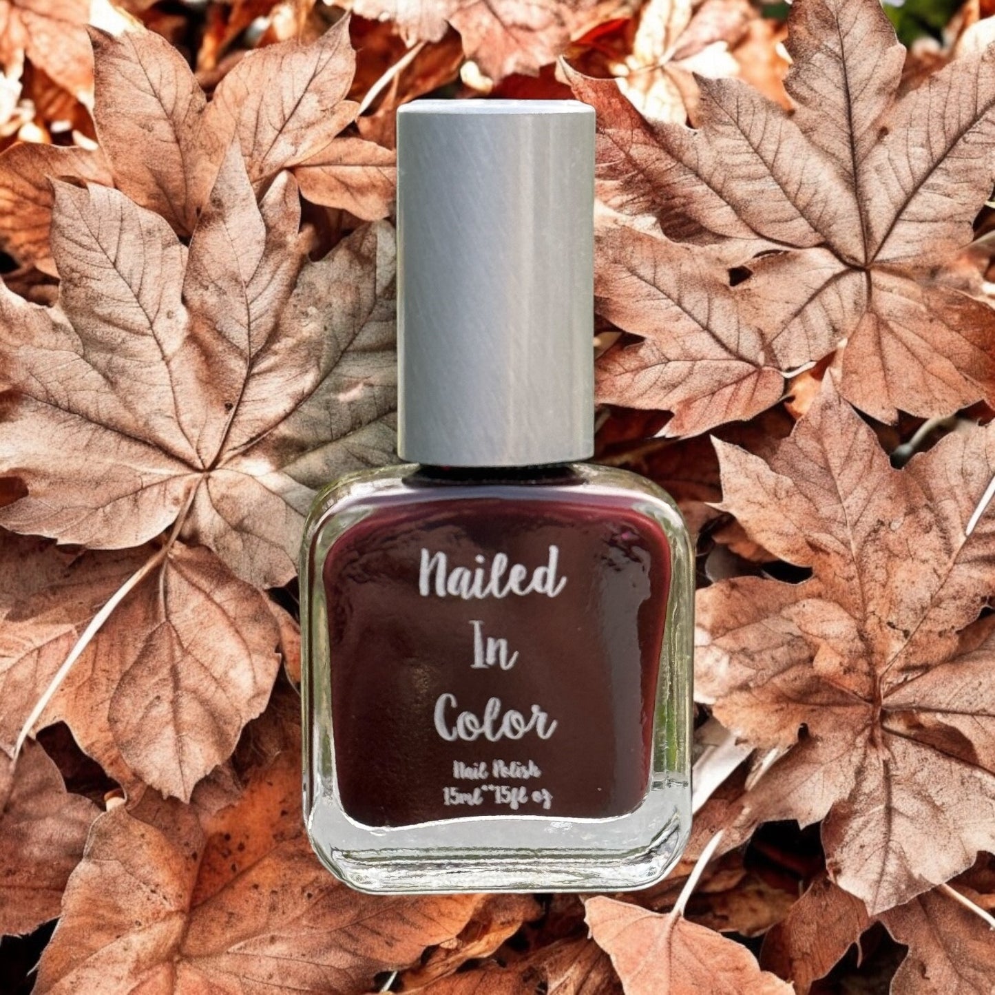 Gothic Kiss-Deep Dark Maroon Polish Women's Nail Polish Teens Nail Color Cosmetic by NailedInColor