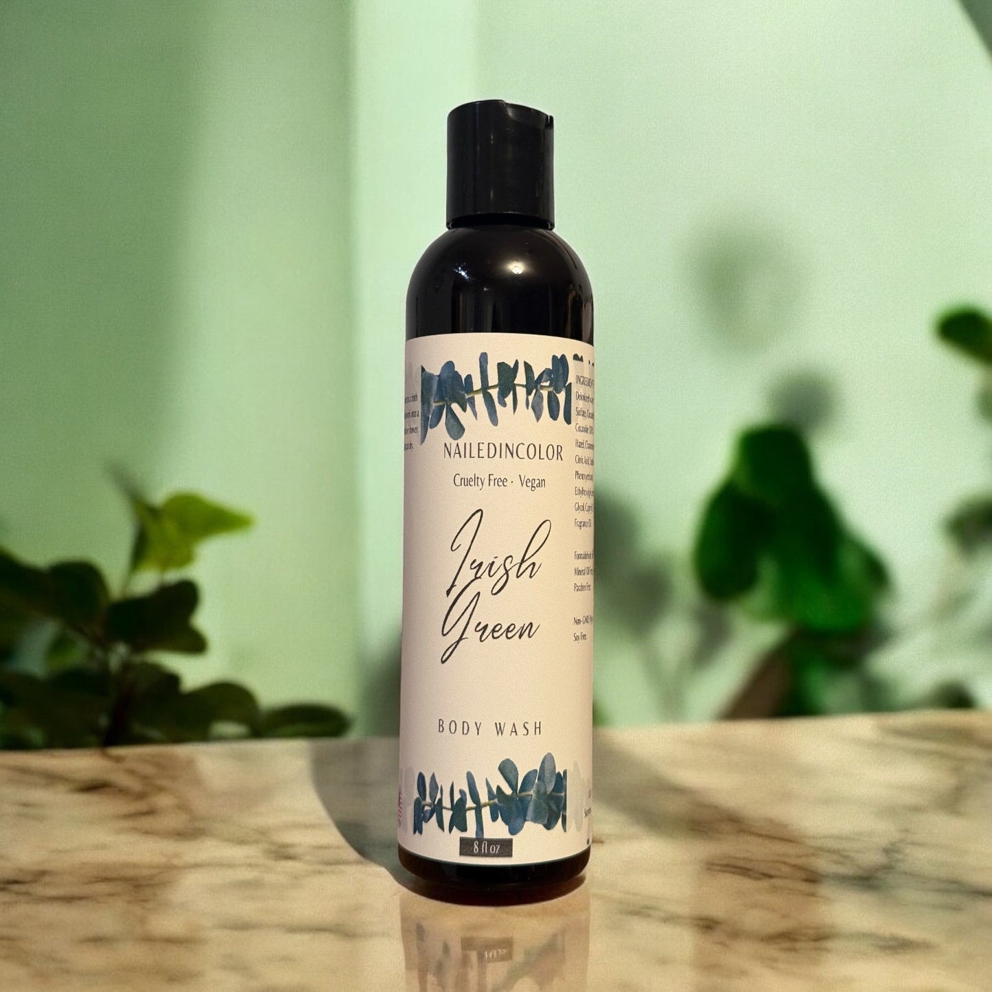 Irish Green by NailedInColor-Men's Body Wash Skin Care Shower Fresh Cleanser Grooming Toiletry