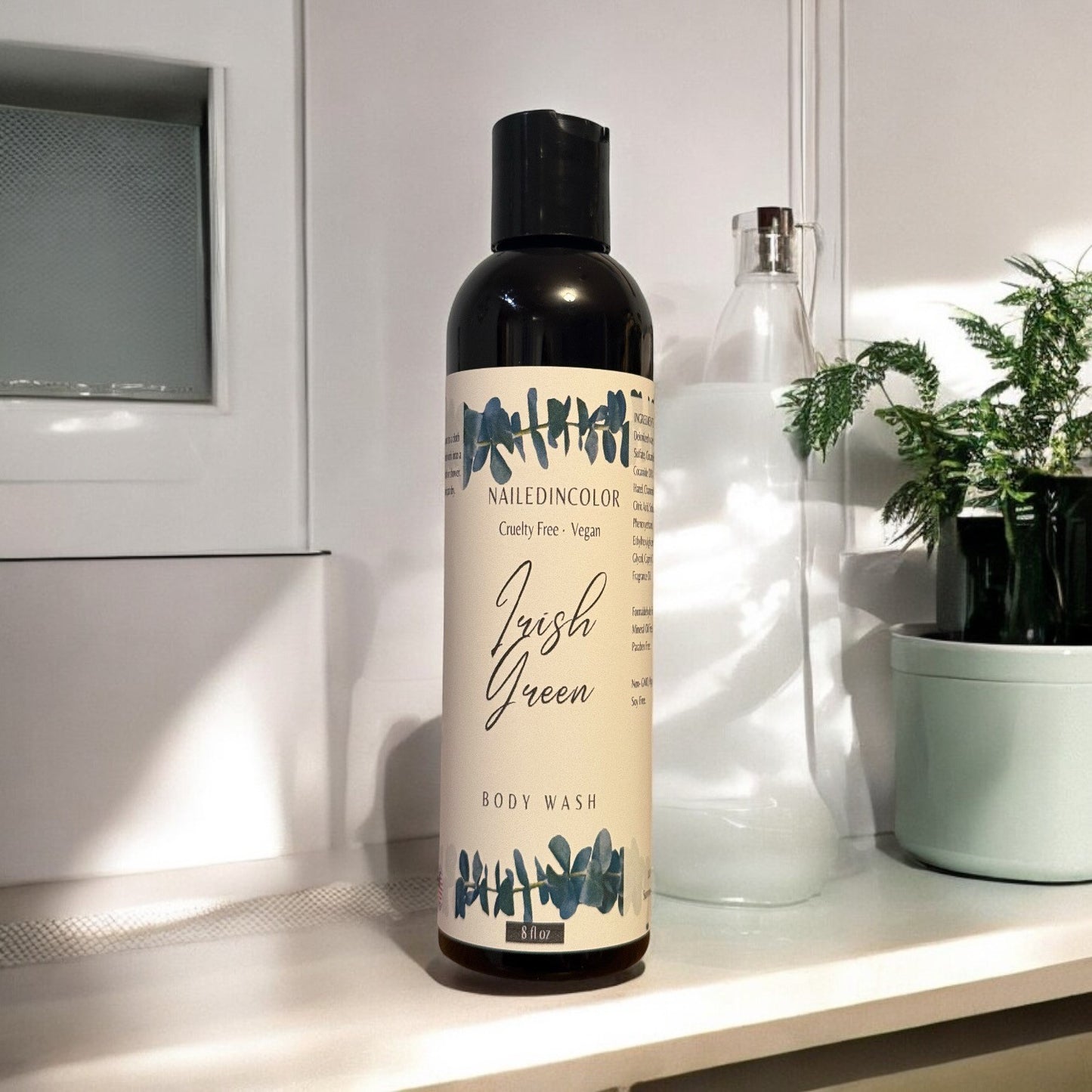 Irish Green by NailedInColor-Men's Body Wash Skin Care Shower Fresh Cleanser Grooming Toiletry