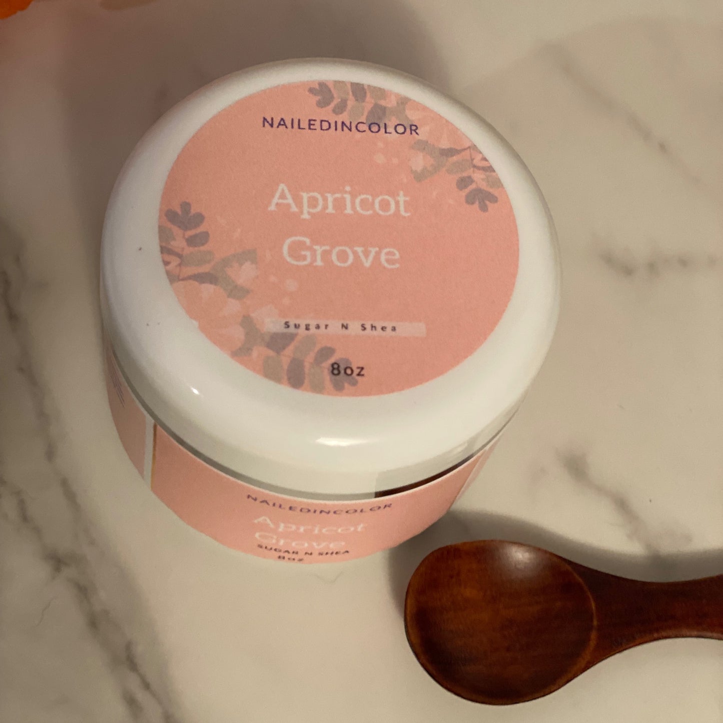Apricot Grove Body Polish Sugar N Shea Women's Exfoliant Scented Shower Scrub by NailedInColor