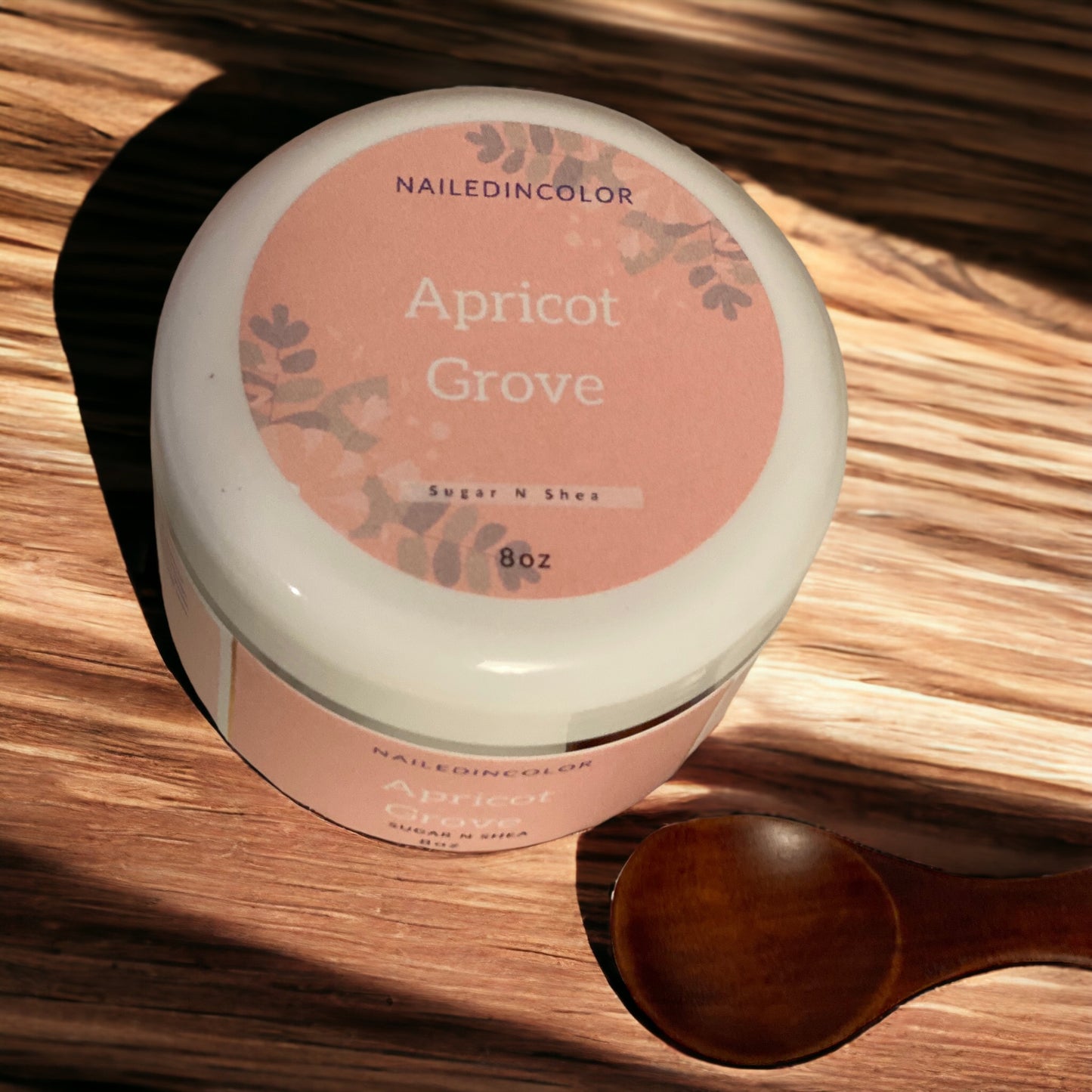 Apricot Grove Body Polish Sugar N Shea Women's Exfoliant Scented Shower Scrub by NailedInColor