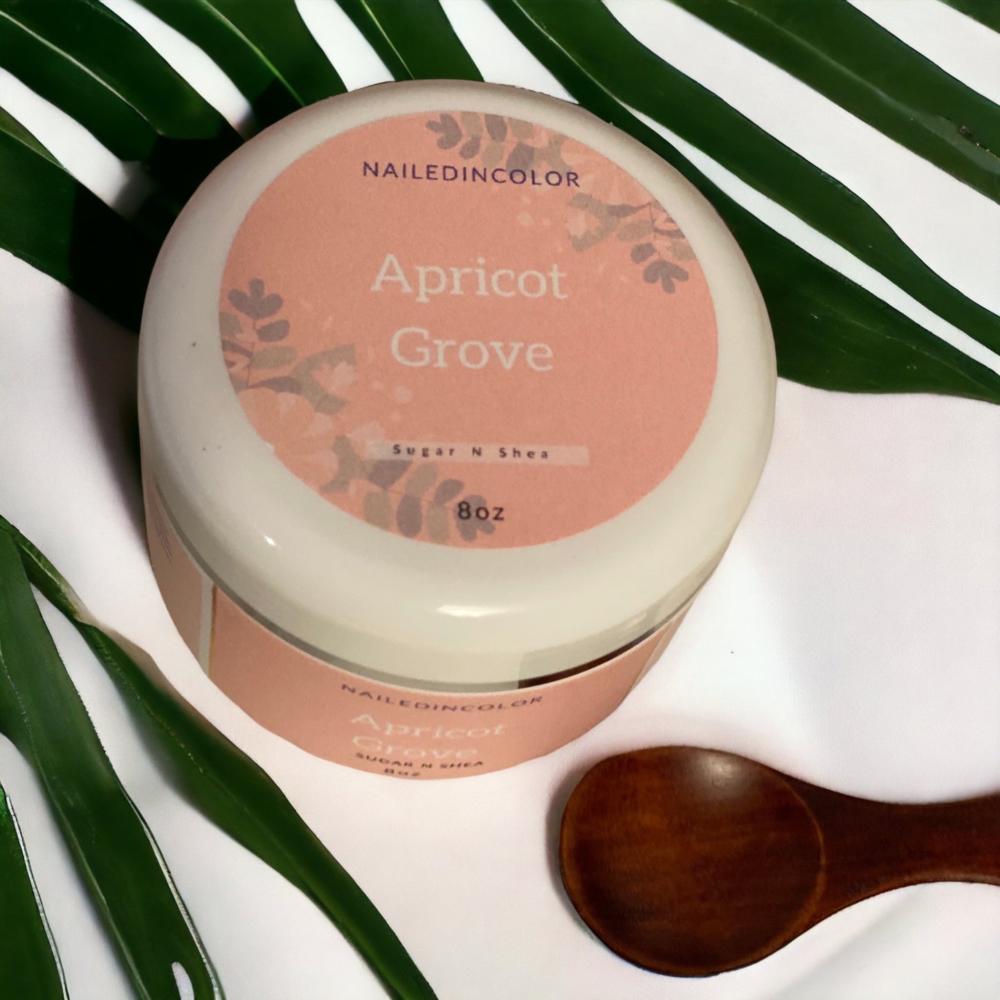 Apricot Grove Body Polish Sugar N Shea Women's Exfoliant Scented Shower Scrub by NailedInColor