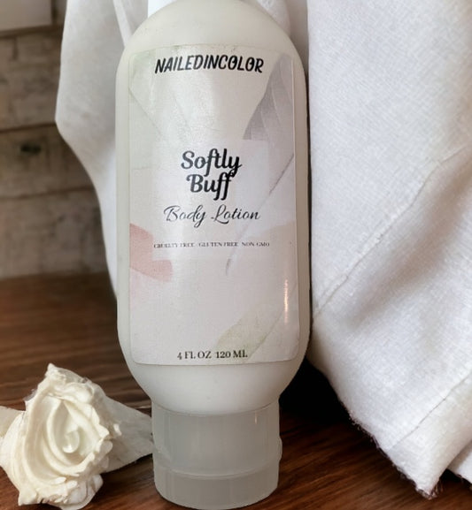 Softly Buff Unscented Hand & Body Lotion with Goats' Milk by NailedInColor Women's Skin Care Moisturizer