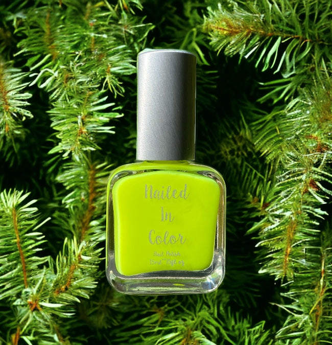Firefly-Glow in the Dark Nail Polish Women's Teens Cosmetic Nail Color Yellow Glow by NailedInColor