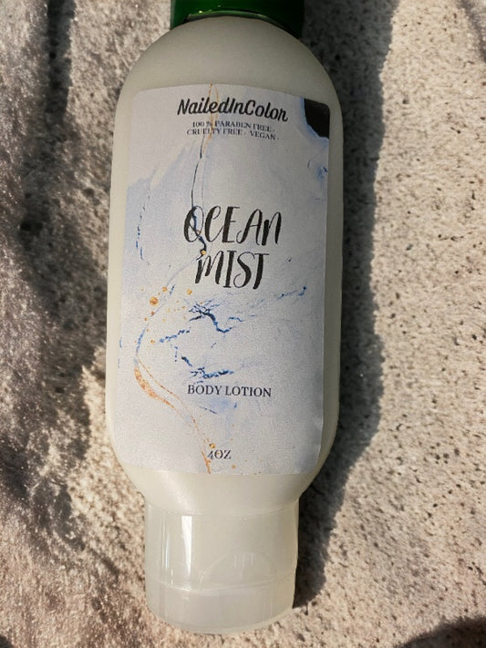 Ocean Mist Goats' Mik Hand & Body Lotion by NailedInColor Women's Scented Skin Care Moisturizer